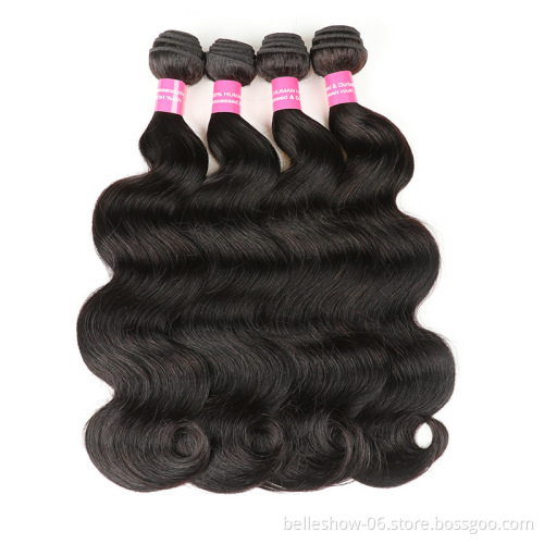 Wholesale virgin hair vendors bundles nature color human hair bodywave bundles